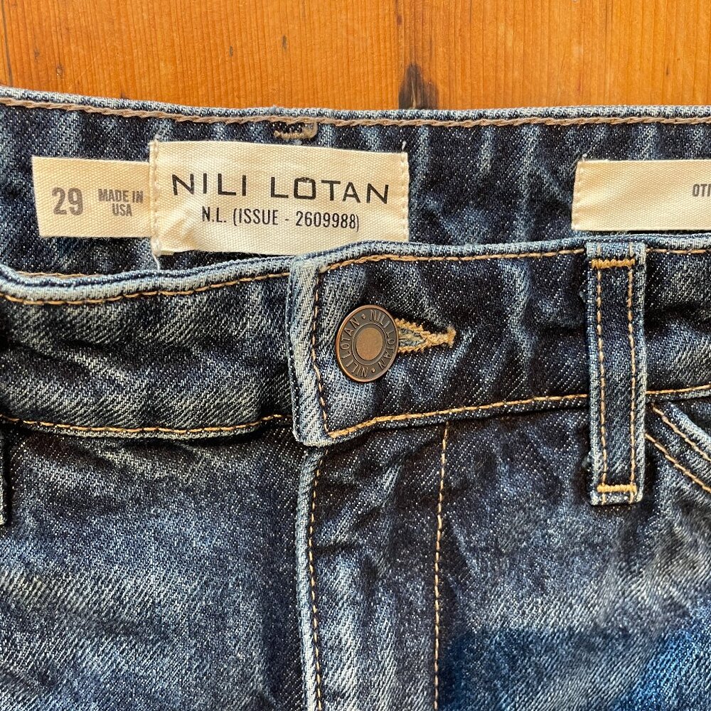 Nili Lotan Otis Barrel Jean - worn once. Sz 29